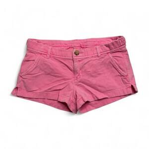 Abercrombie Y2K 2000s Pink Low Rise Shorts Size 00